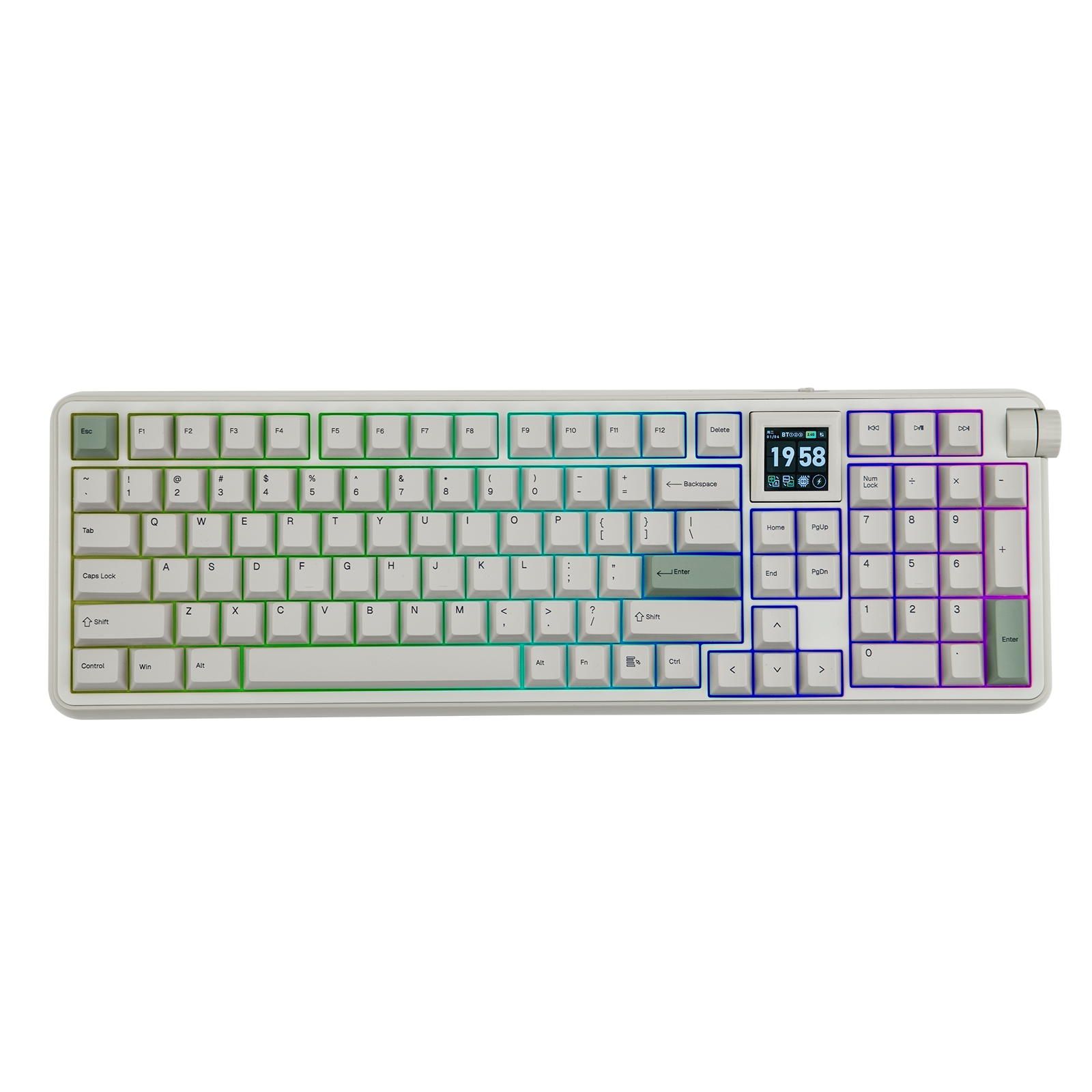 EPOMAKER RT100（Sea Salt静音軸・ISOベースJIS配列） EPOMAKER RT100 PRO