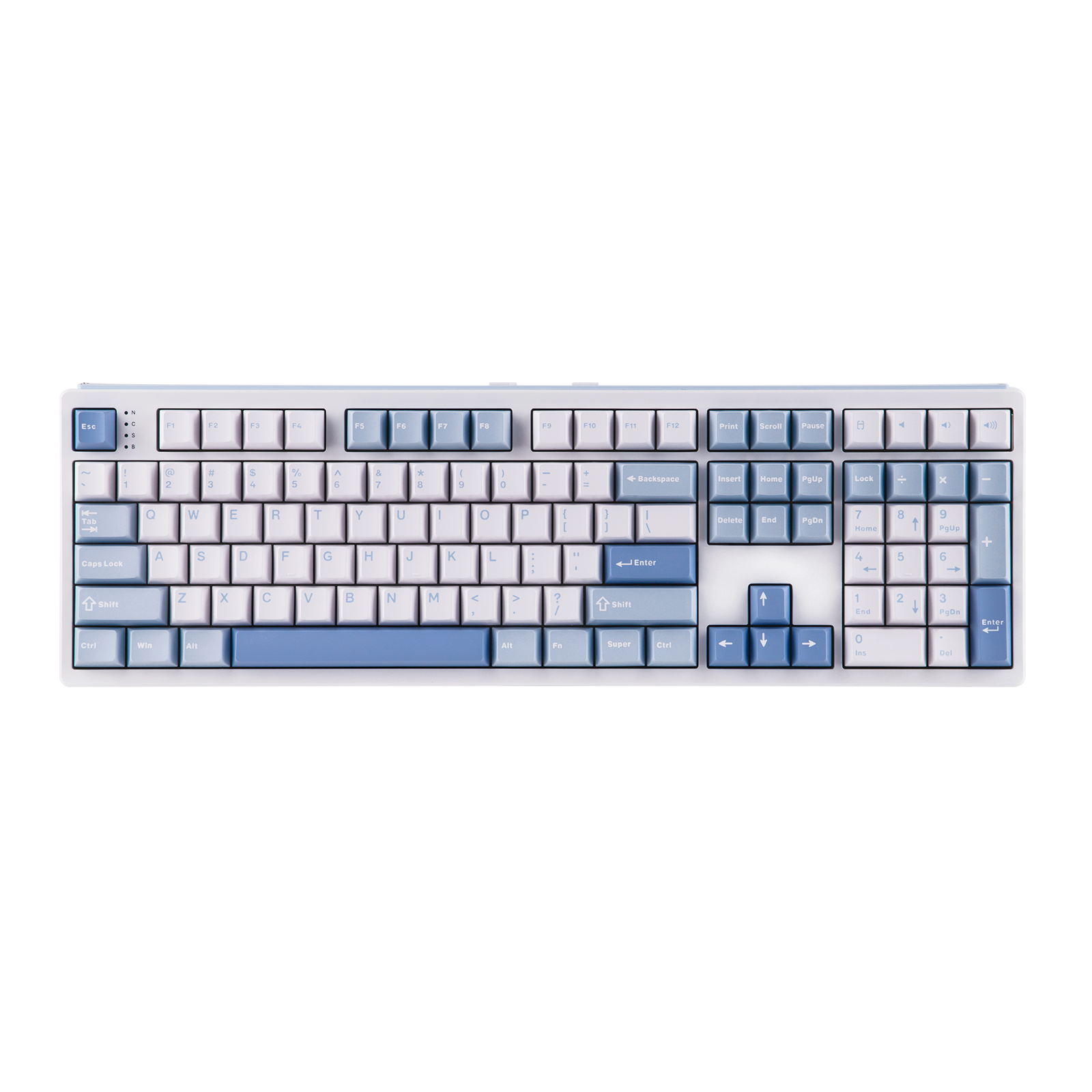 EPOMAKER TH108 100% Full Size Silent Mechanical Keyboard