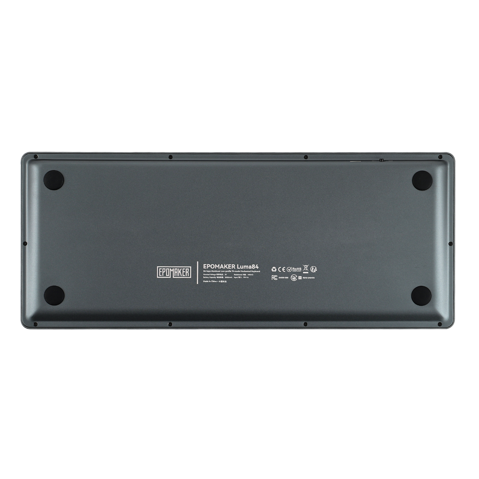EPOMAKER Luma84 Low-Profile VIA Mechanical Keyboard
