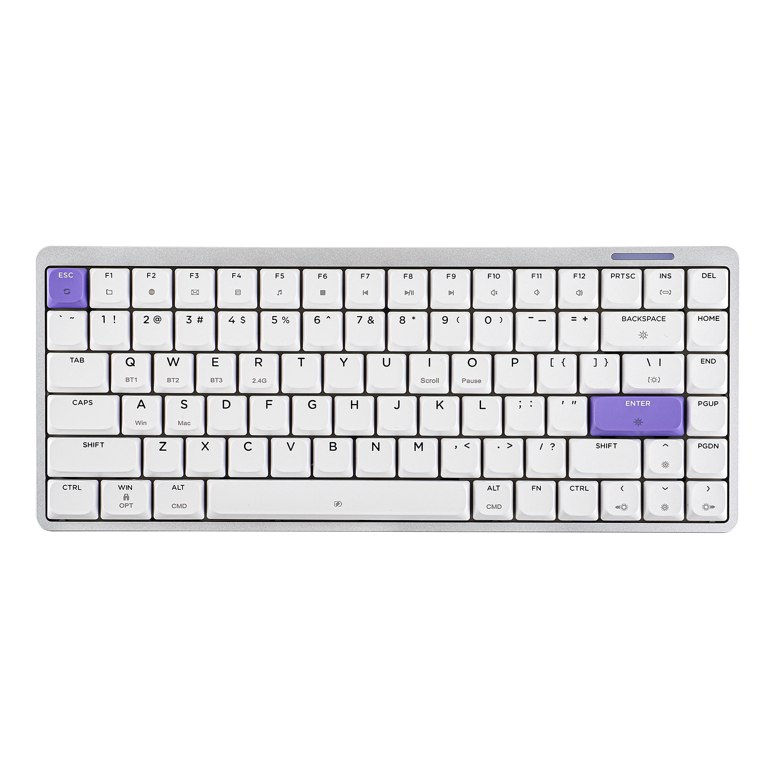 EPOMAKER Luma84 Low-Profile VIA Mechanical Keyboard