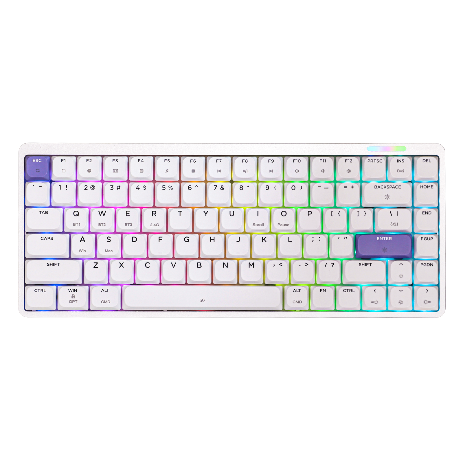 EPOMAKER Luma84 Low-Profile VIA Mechanical Keyboard