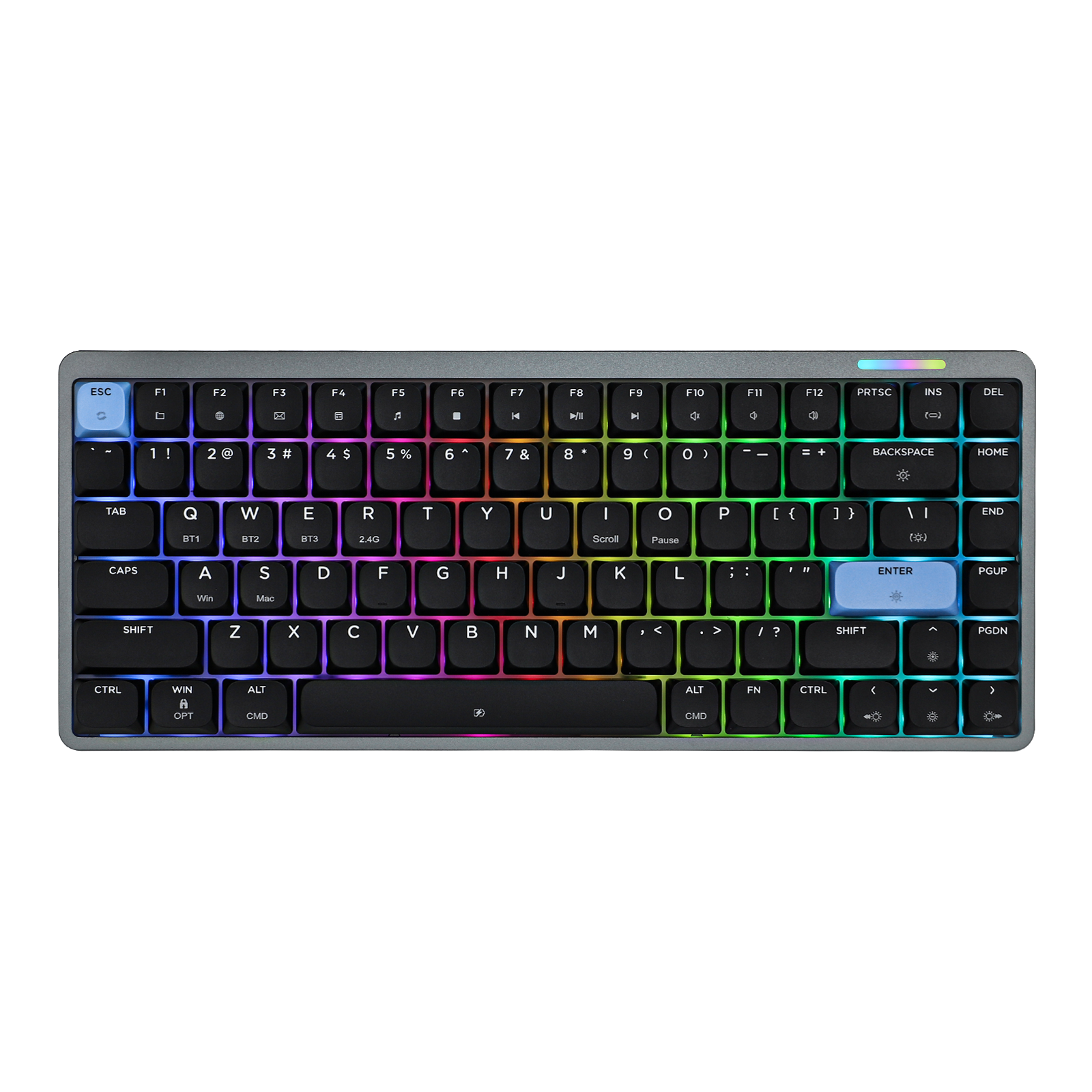 EPOMAKER Luma84 Low-Profile VIA Mechanical Keyboard