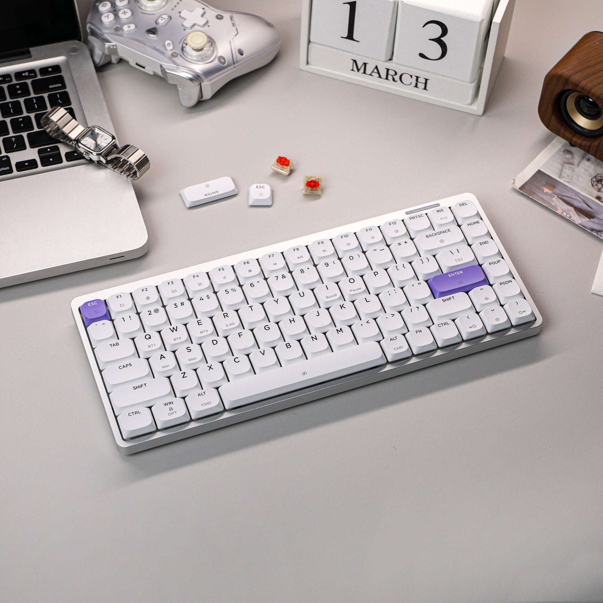 EPOMAKER Luma84 Low-Profile VIA Mechanical Keyboard