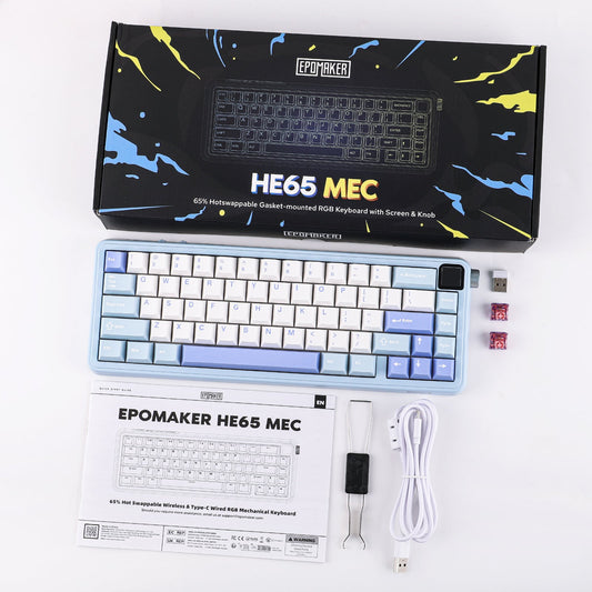Epomaker HE65 Mec 65% Tri-Mode Mechanical keyboard