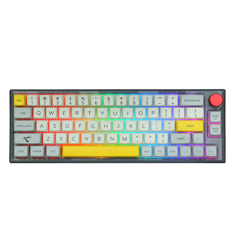 Epomaker TH66 Pro RGBメカニカルキーボード　茶軸 Epomaker TH66 Regular Version