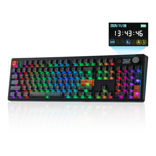 EPOMAKER TH108 V2 PRO Full Sized Mechanical Keyboard