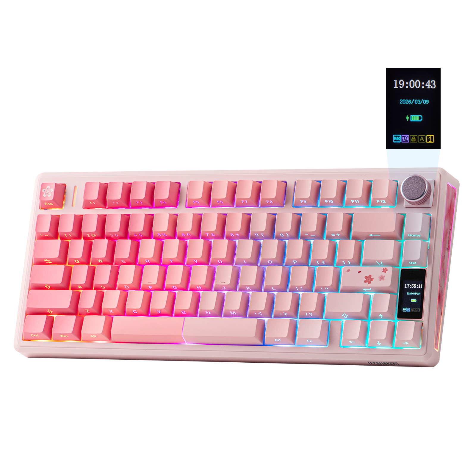 【ほぼ未使用品】EPOMAKER TH80 V2 ゲーミングキーボード EPOMAKER TH80 V2 PRO