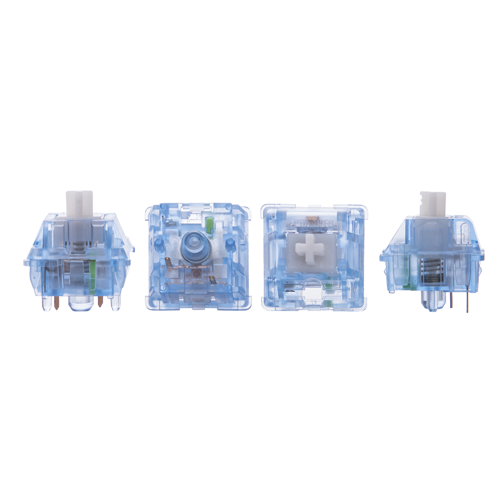 Original 100 Pieces of Epomaker Aqua Switch Set for Mechanical Keyboard Replacement