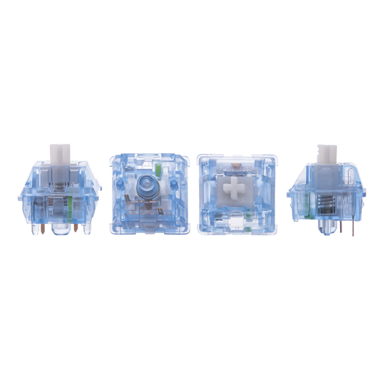 Original 100 Pieces of Epomaker Aqua Switch Set for Mechanical Keyboard Replacement