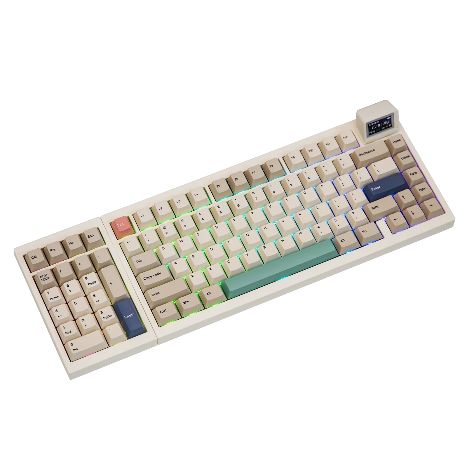 EPOMAKER RT98 98% Wireless Keyboard, Gasket-Tuned Sound