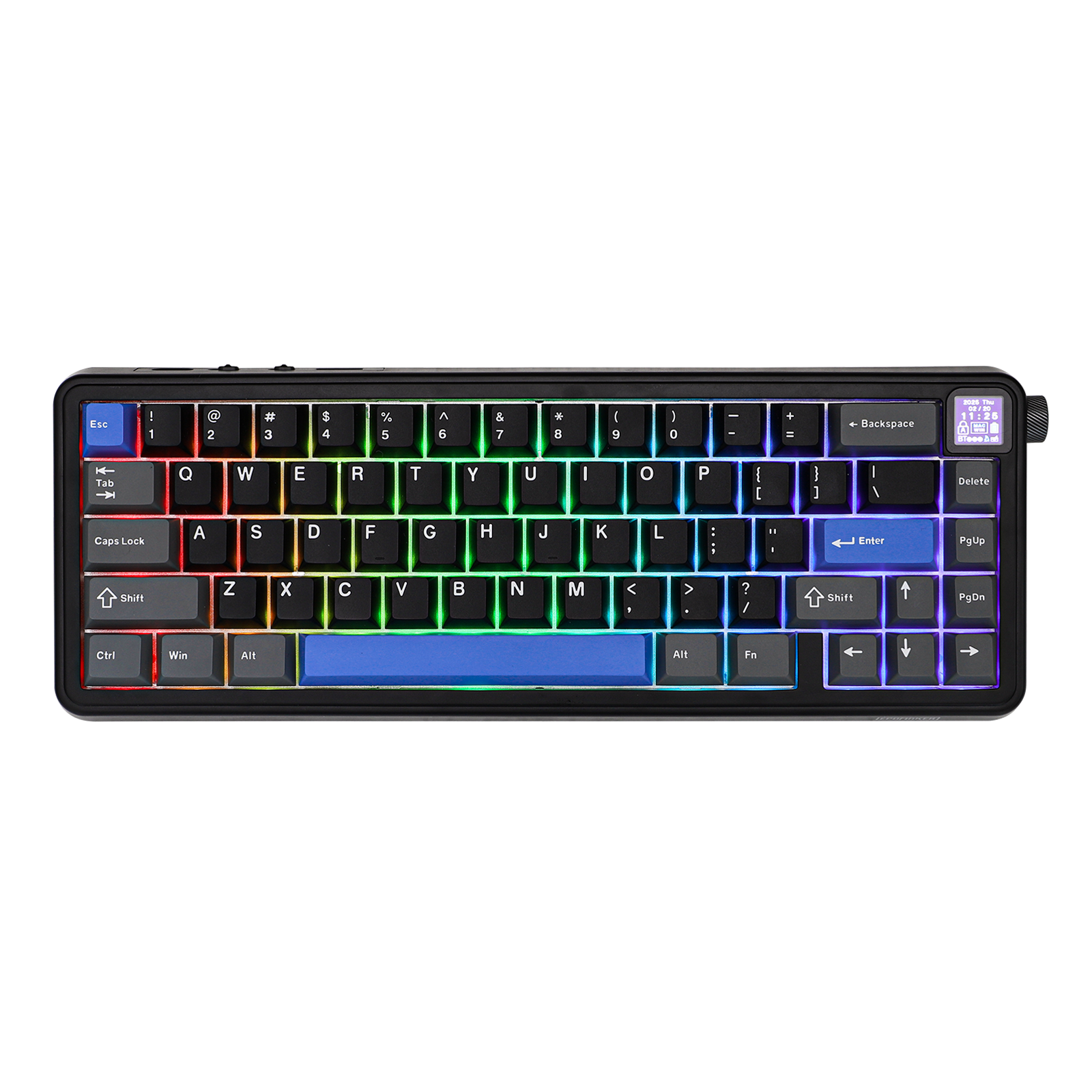 EPOMAKER TH68 PRO メカニカルキーボード ホワイト・ブラック | EPOMAKER Theory TH68ホットスワップ可能の三つモード