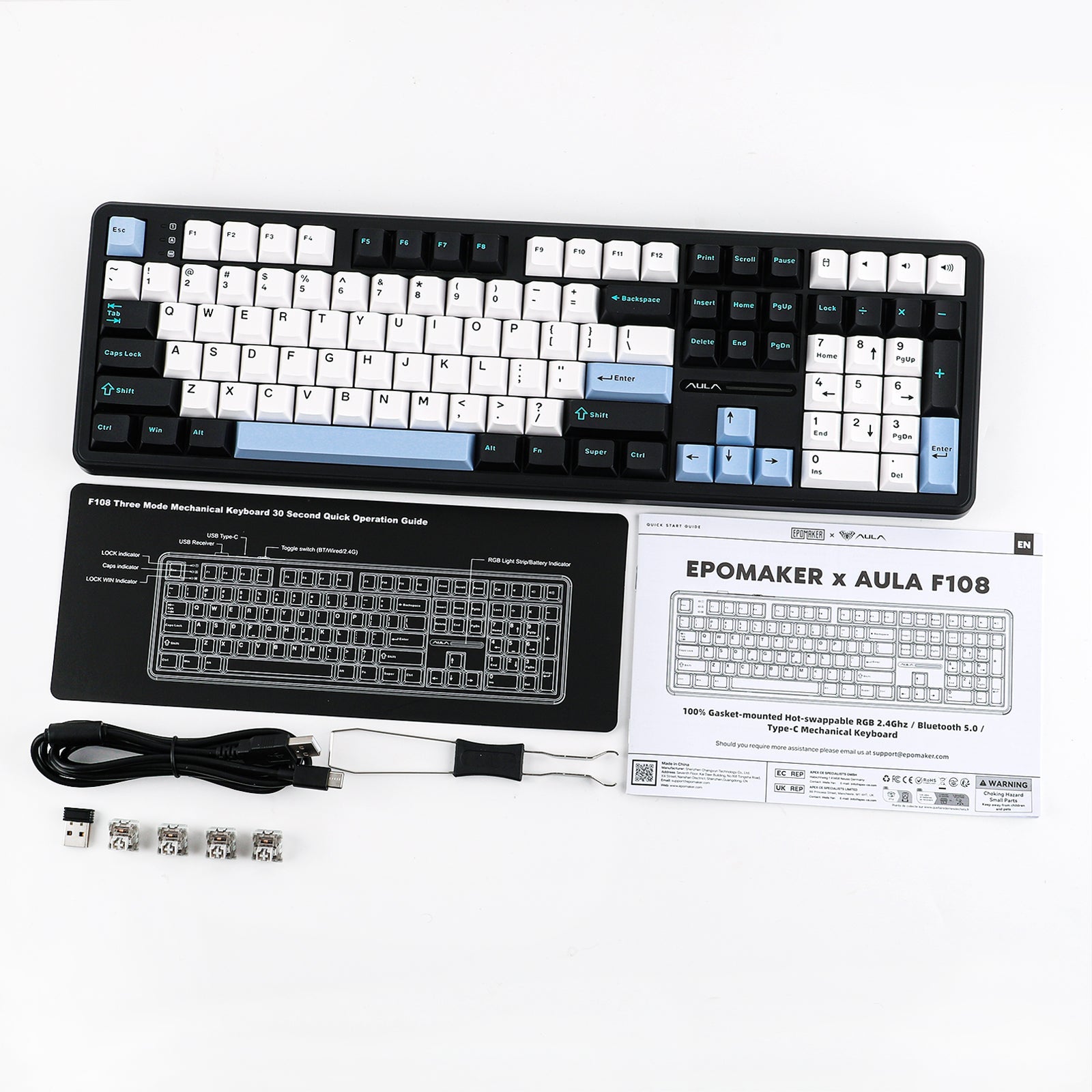 EPOMAKER x AULA F108