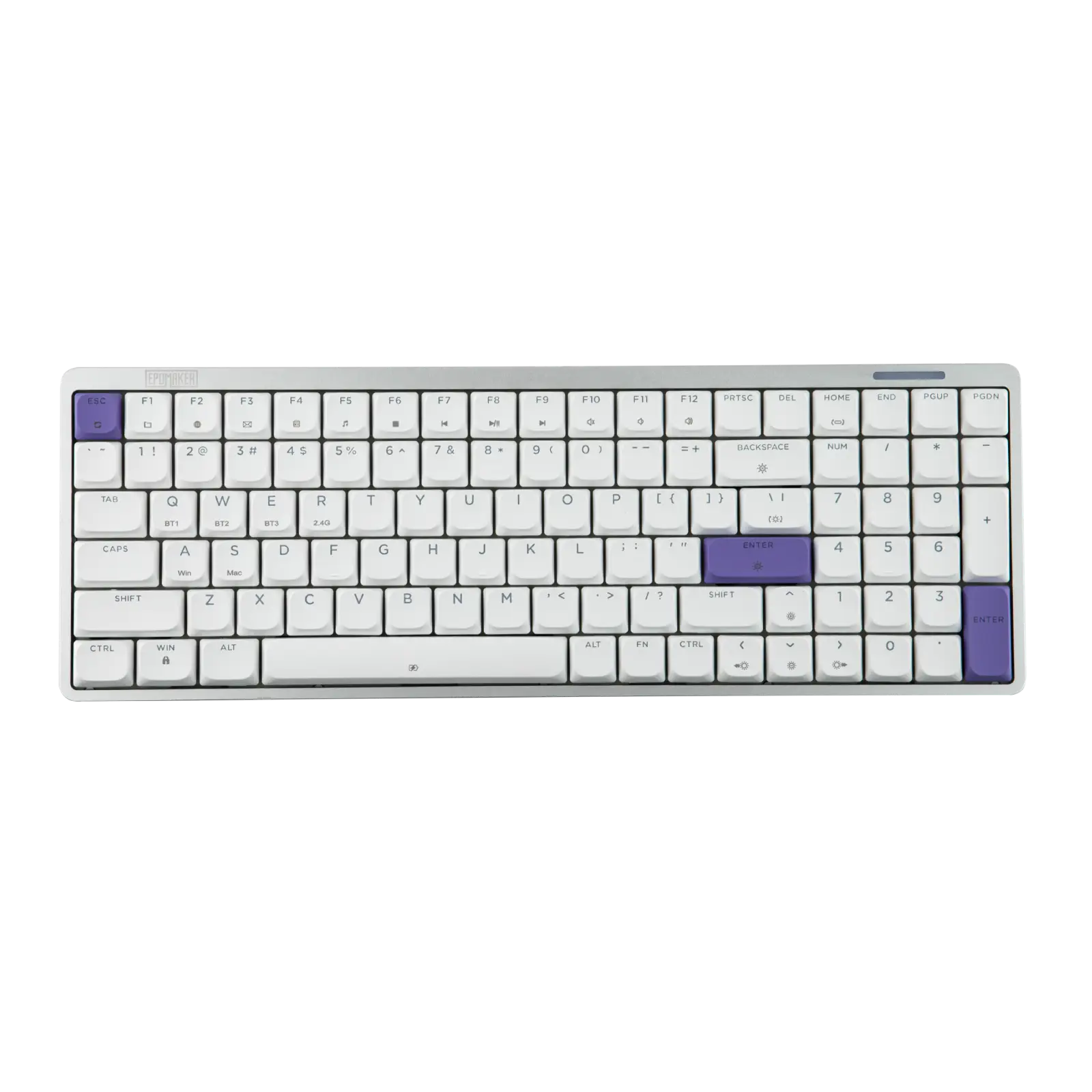 EPOMAKER LUMA100 96% VIA Low Profile Mechanical keyboard
