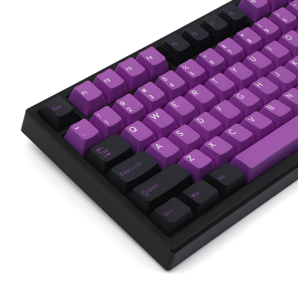 Epomaker TH80 SE - Black Purple / Epomaker Flamingo Switch (Linear)